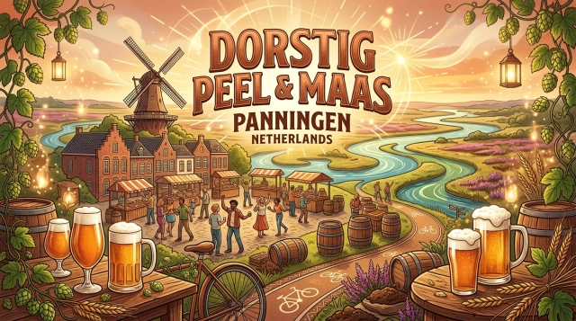 Dorstig Peel & Maas 2027: Beer Festival in Panningen
