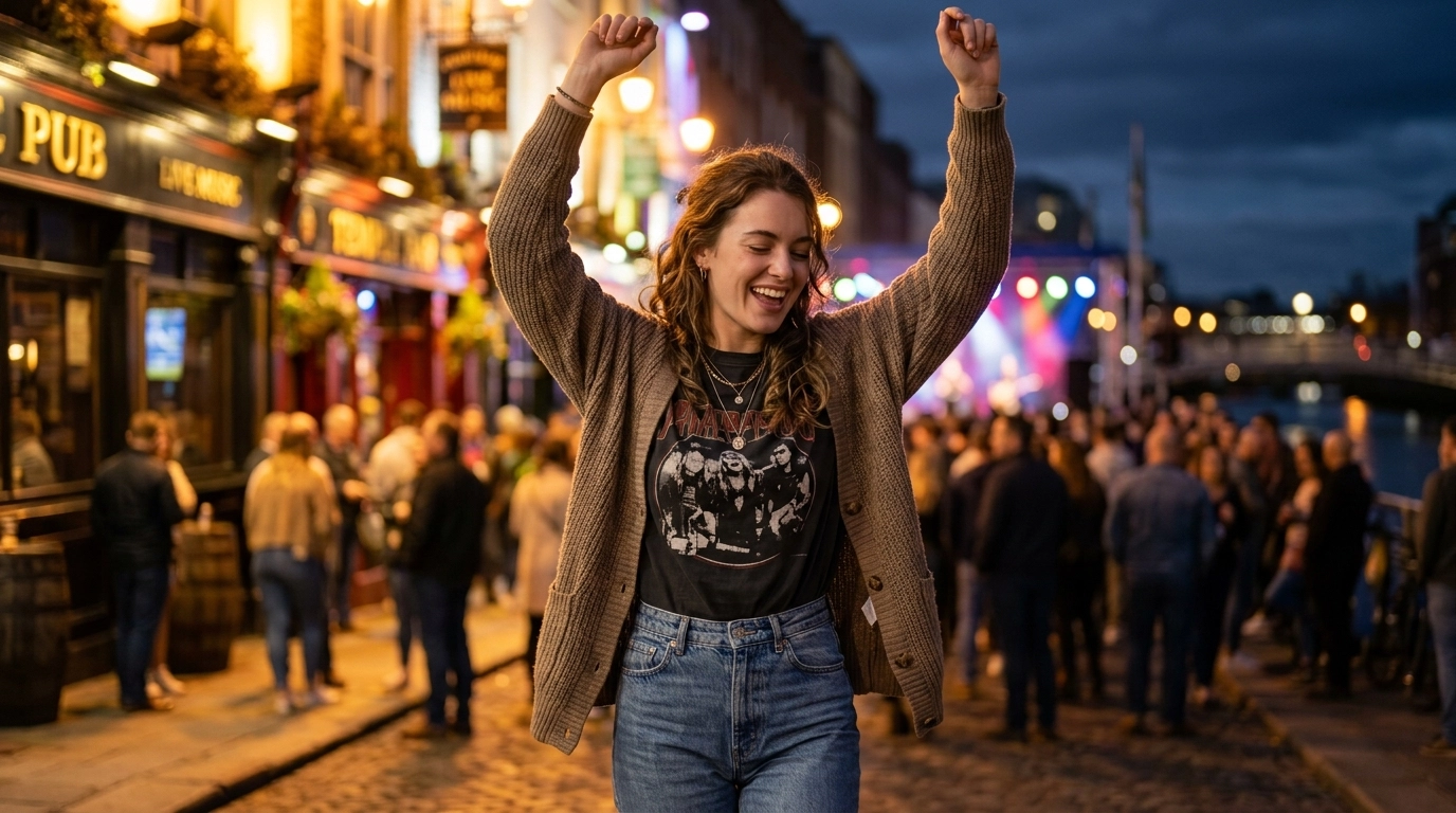 New Year's Festival Dublin 2026/2027 – Silvester Countdown und Feuerwerk an der Liffey