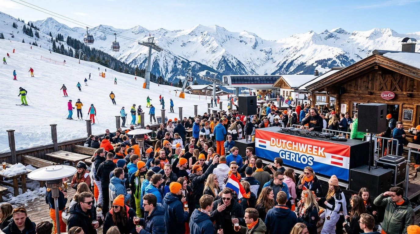 Dutchweek Festival in Gerlos (Österreich) 2027: Ski, Après-Ski, Termine & Tickets