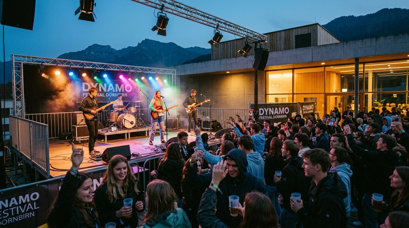 Dynamo Festival 2027 in Dornbirn (Österreich) – Indie, Pop & Rock Festival