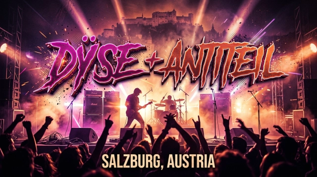 DŸSE + Antiteil 2026: Noise Rock Konzert im Rockhouse Salzburg