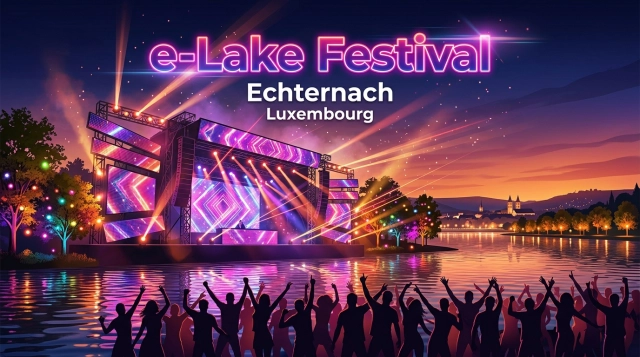 e-Lake Festival 2027 in Echternach (Luxemburg) – Kostenloses Musikfestival am See
