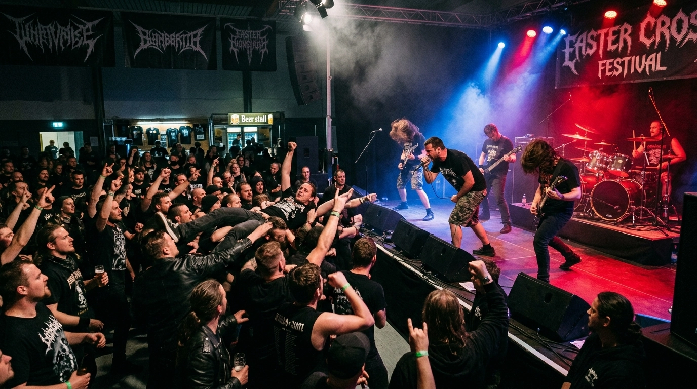 Easter Cross 2027 in Oberndorf am Neckar – Metal & Hardcore Festival