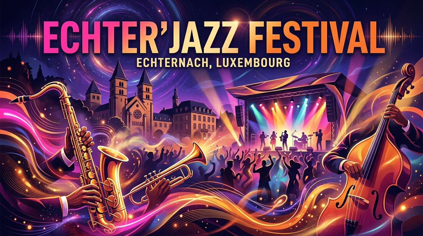 Echter'Jazz Festival 2027 – Internationales Jazzfestival in Echternach