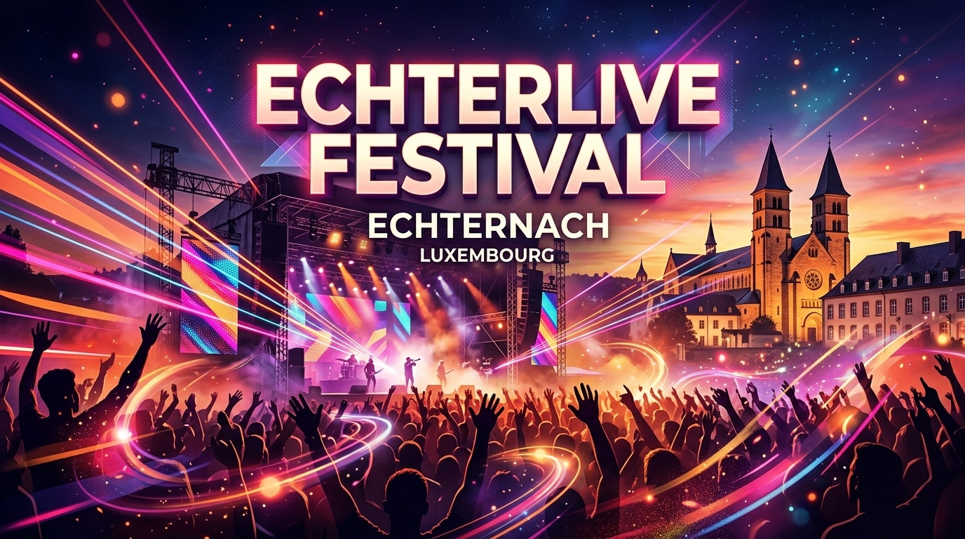 Echterlive Festival 2027 – Open Air in Echternach