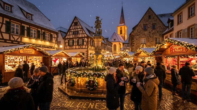 Edenkobener Nikolausmarkt 2026 – Adventsmarkt & Weihnachtszauber in Edenkoben