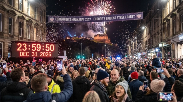 Edinburgh's Hogmanay 2026 – Silvester-Straßenfest in Schottlands Hauptstadt