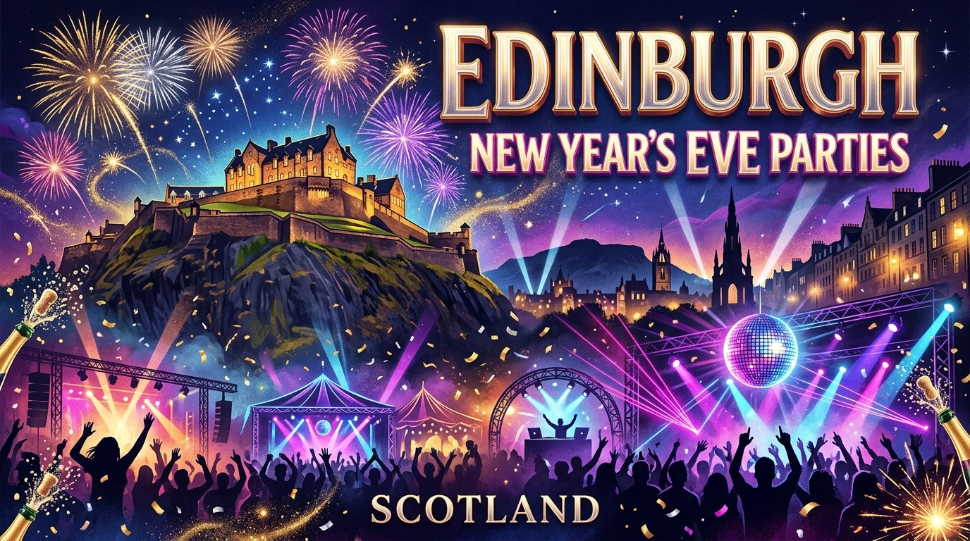 Silvester-Partys Edinburgh 2026/2027 – Clubs, Disco & Hogmanay-Nächte