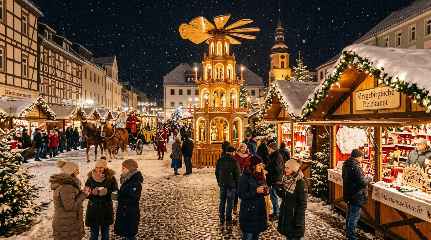 Eibenstocker Märchenweihnacht 2026 – Der magische Weihnachtsmarkt im Erzgebirge