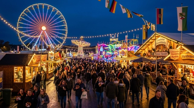 Eisleber Wiesenmarkt 2026 – Größtes Volksfest Mitteldeutschlands in Eisleben