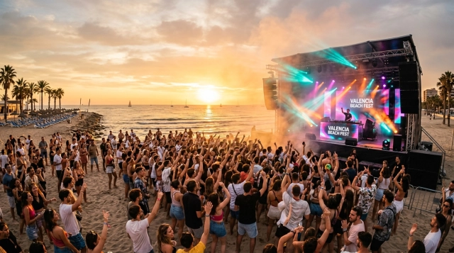 Electrosplash Valencia 2027: Elektronische Musik am Strand