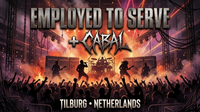 Employed To Serve + CABAL 2026 – Metalcore & Extreme Metal in Tilburg