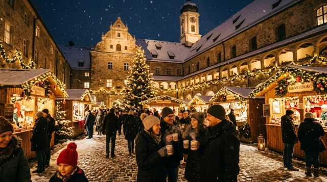 Engerlmarkt Thierhaupten 2026 – Weihnachtsmarkt im Kloster, Termine & Tipps