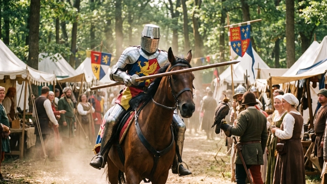 England's Medieval Festival 2026 – Ritter, Falknerei & Mittelaltermarkt in East Sussex