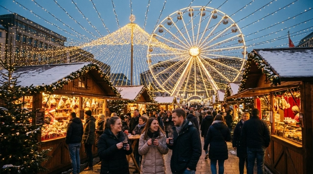 Internationaler Weihnachtsmarkt Essen Kennedyplatz 2026