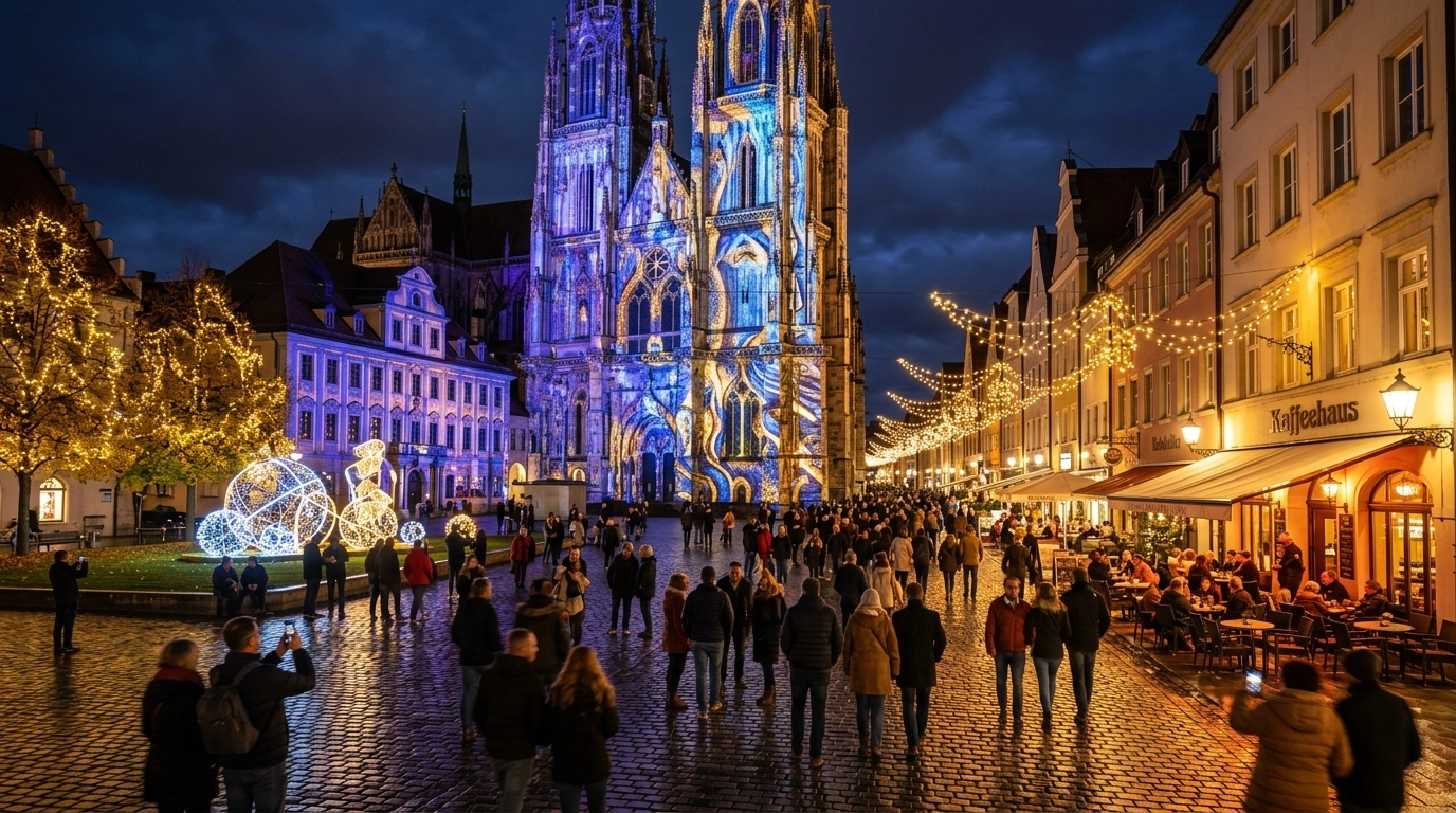 Essen Light Festival 2026: Lichtkunst in der Essener Innenstadt