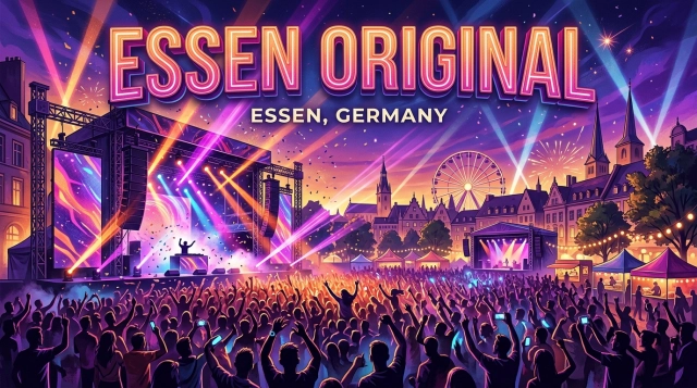 ESSEN ORIGINAL 2027 – Kostenloses Stadtfest mit Live-Musik in Essen