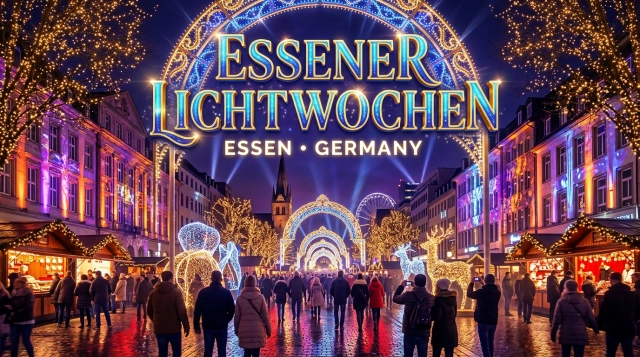 Essen Light Weeks 2026/2027 - City Centre Illuminations