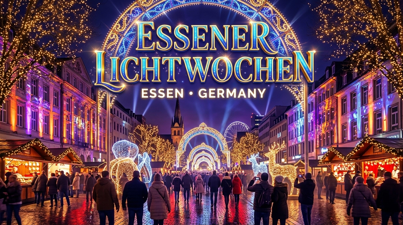 Essener Lichtwochen 2026/2027 – Lichterglanz in der Innenstadt