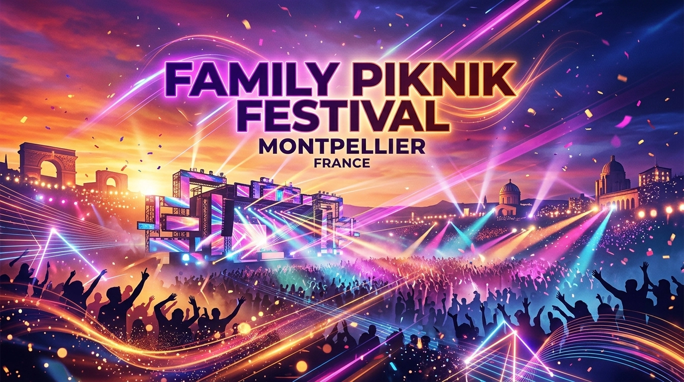 Family Piknik Festival 2027: Elektronisches Openair bei Montpellier