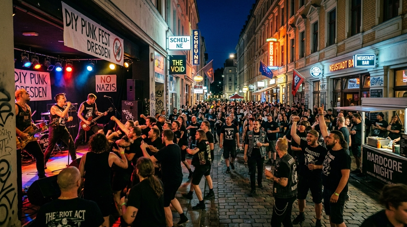 Farewell Youth Fest Dresden 2027 – Punk, Hardcore & Indie Festival in der Neustadt