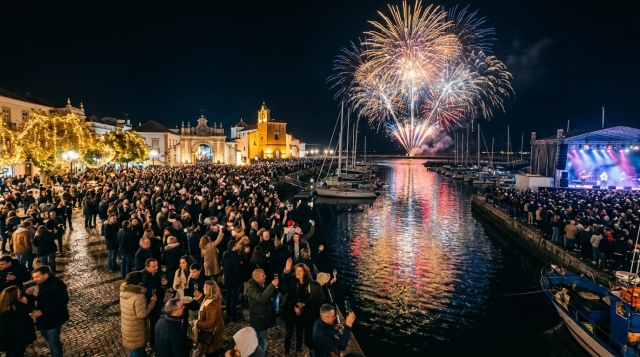 Silvester in Faro (Portugal) 2026/2027: Feiern, Programm und Feuerwerk