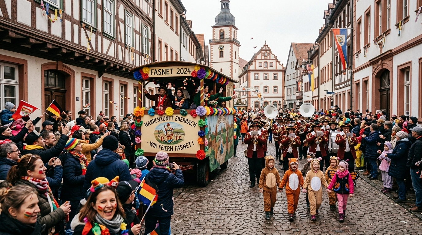 Faschingsumzug Bamberg 2027: Termin und Zugweg