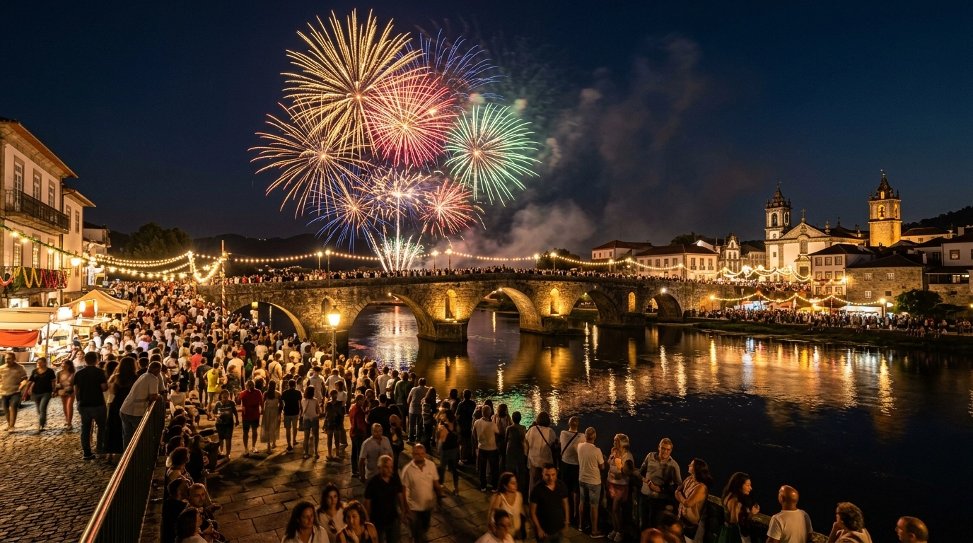 Feiras Novas 2027: Traditionelles Volksfest in Ponte de Lima