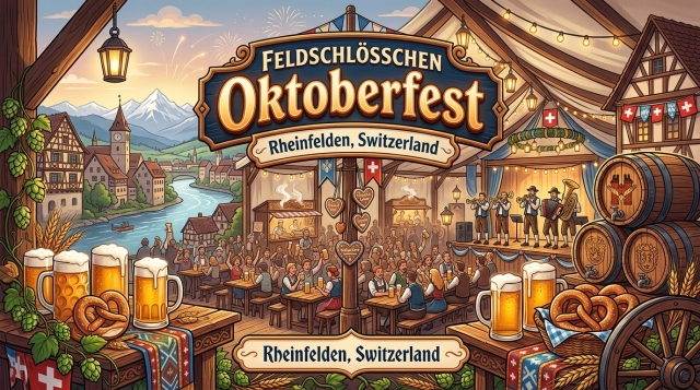 Feldschlösschen Oktoberfest Rheinfelden 2026: Bayerisches Bierfest im Bierschloss