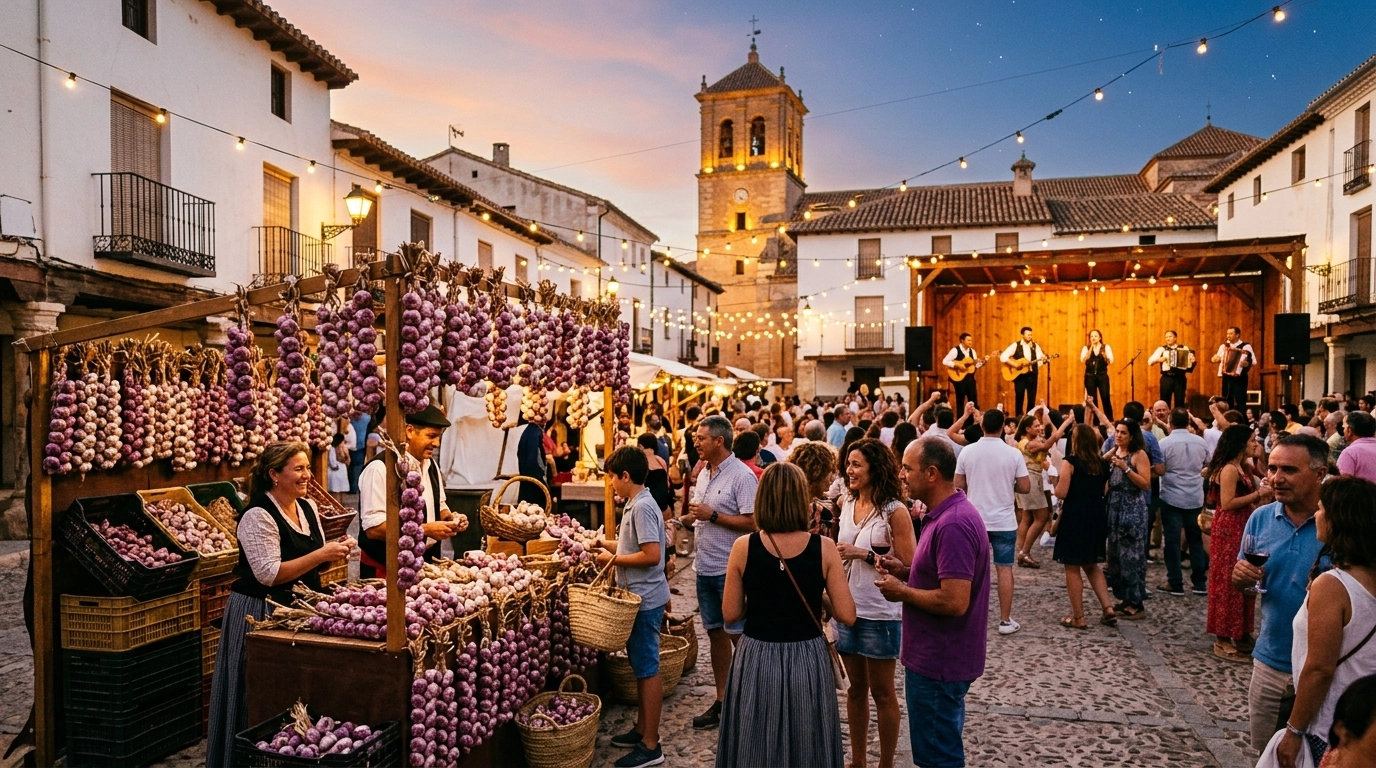Feria del Ajo 2027: Knoblauchmesse in Las Pedroñeras