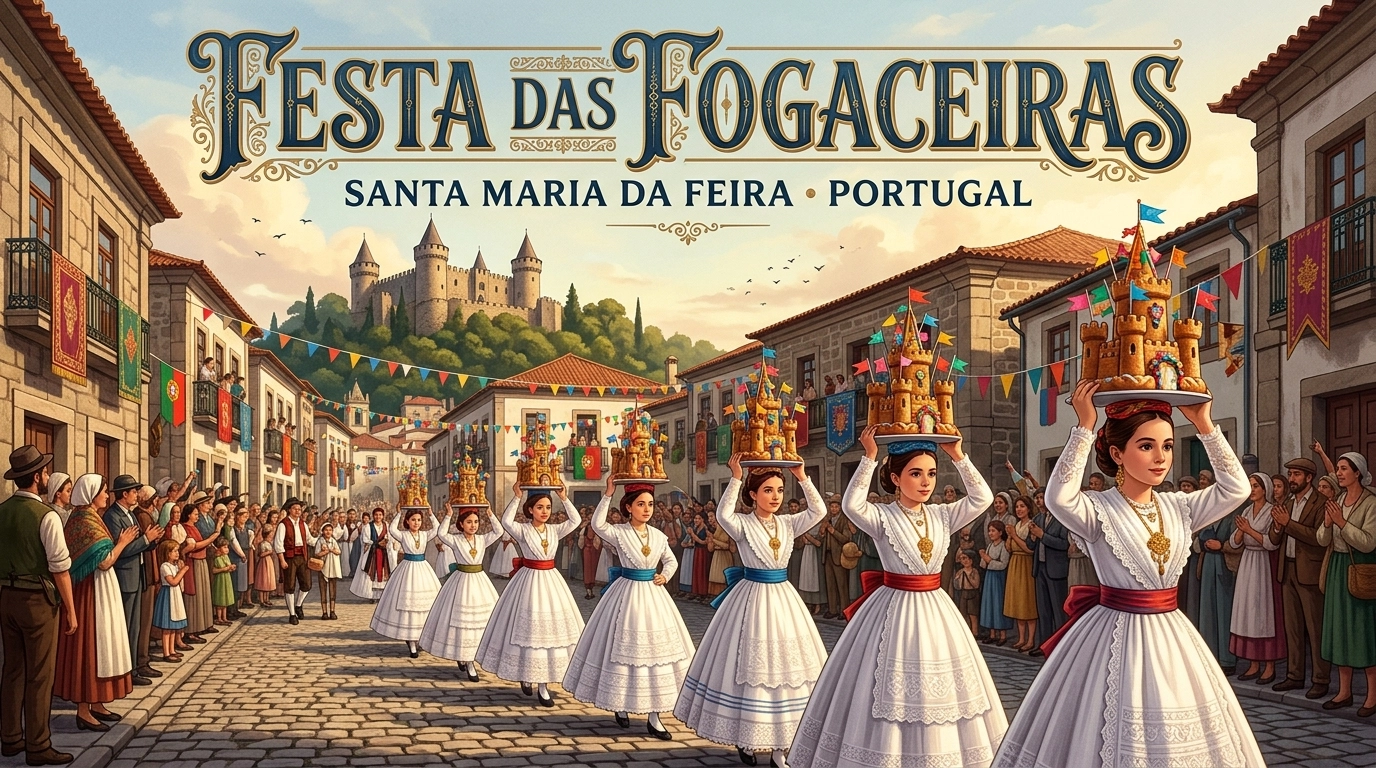 Festa das Fogaceiras 2027 – Traditional Procession in Santa Maria da Feira
