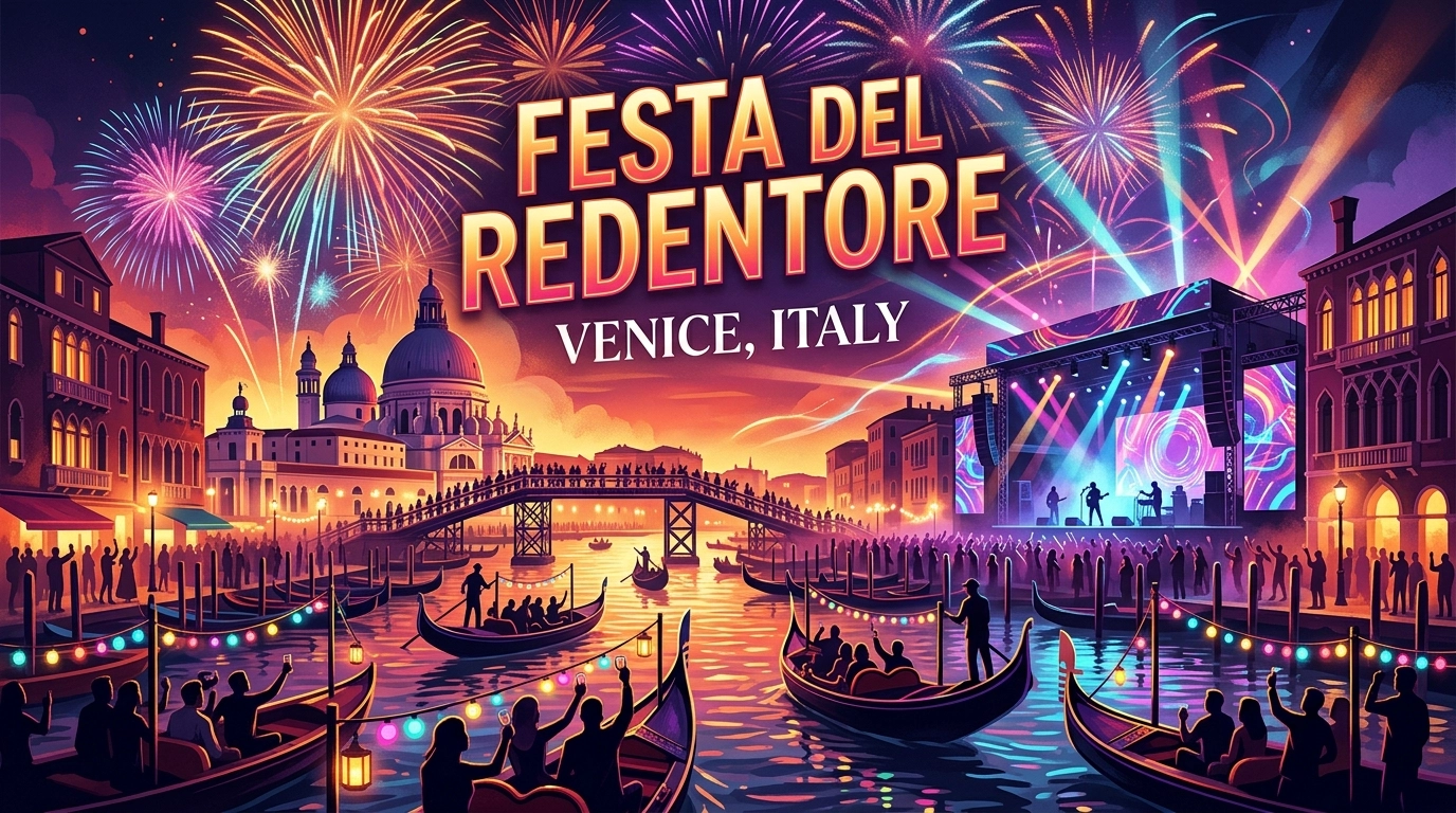 Festa del Redentore 2027: Feuerwerk und Fest in Venedig