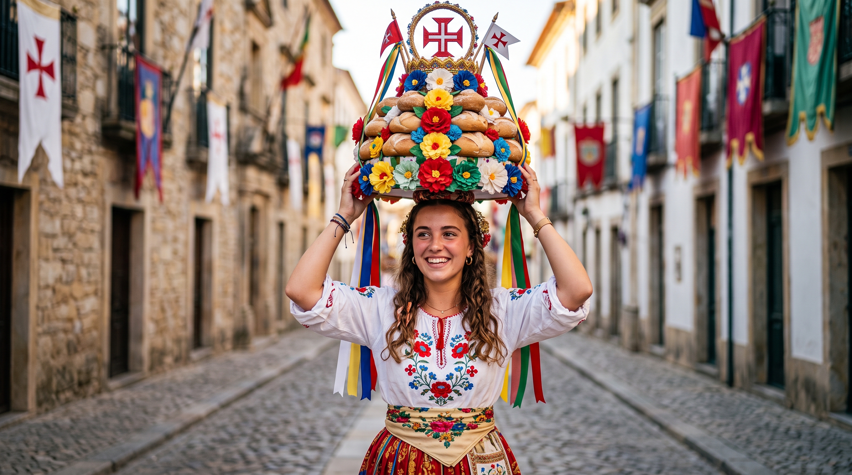 Festa dos Tabuleiros 2027 in Tomar: Termine, Programm und Tipps