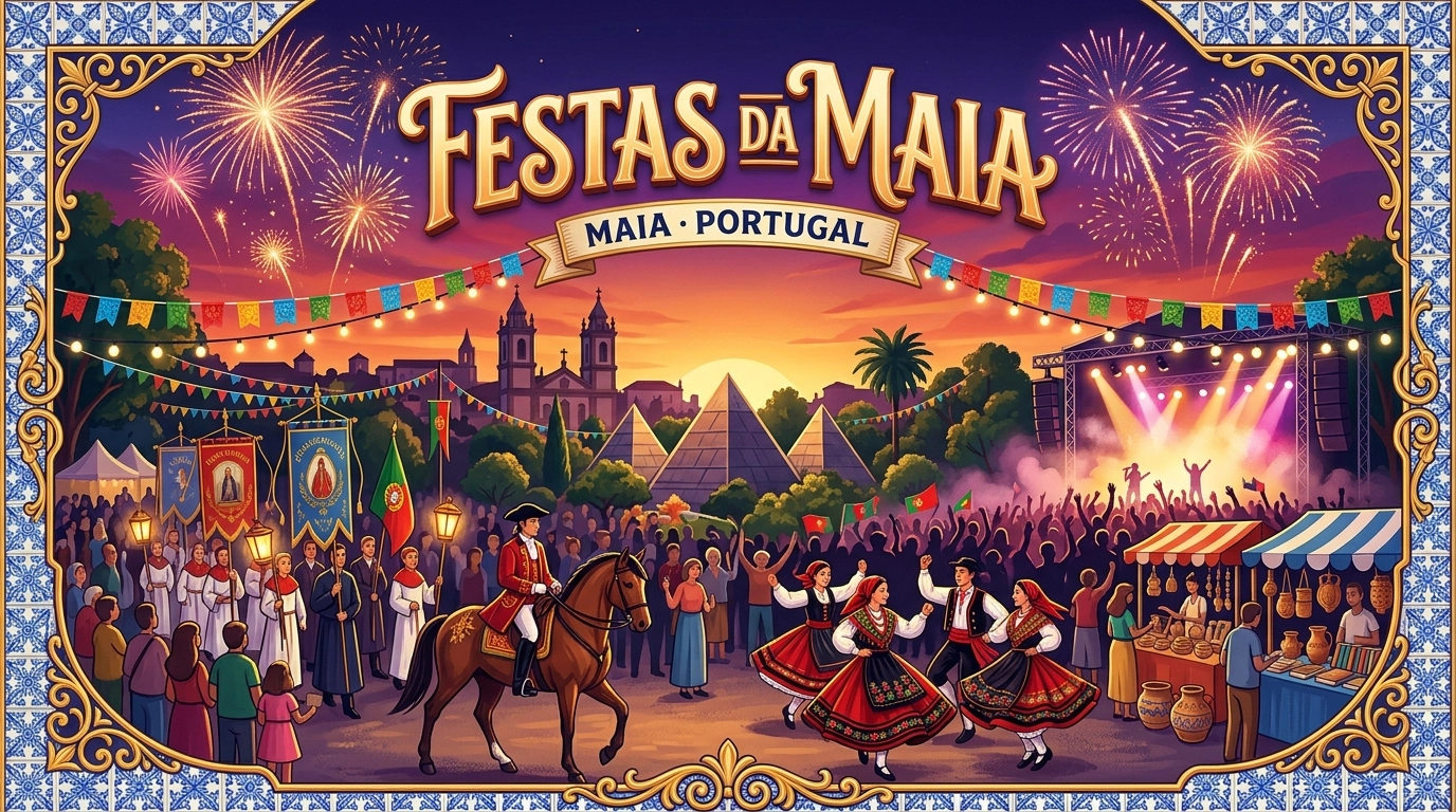 Festas da Maia 2027 – Stadt- und Traditionsfest in Maia