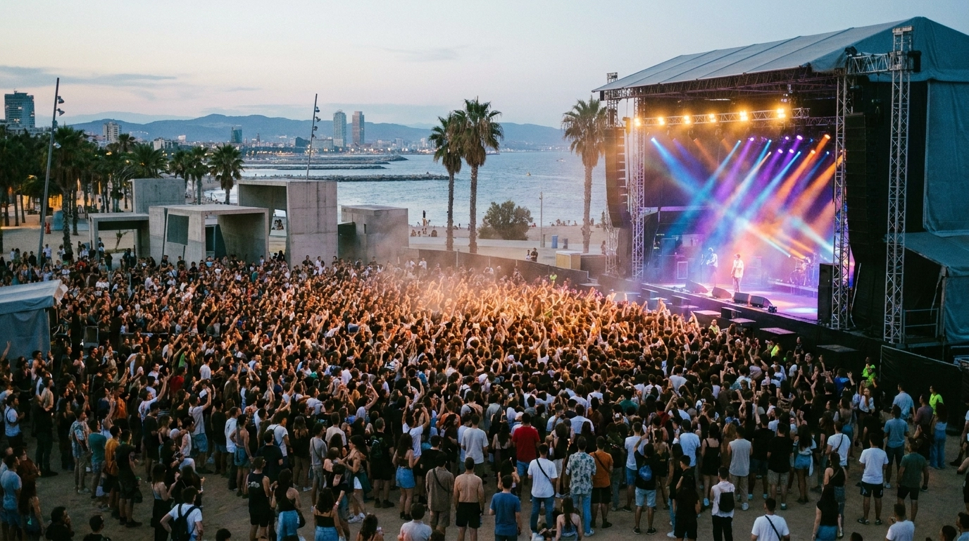 Festival B Barcelona 2027: Alternative Musikszene im Parc del Fòrum