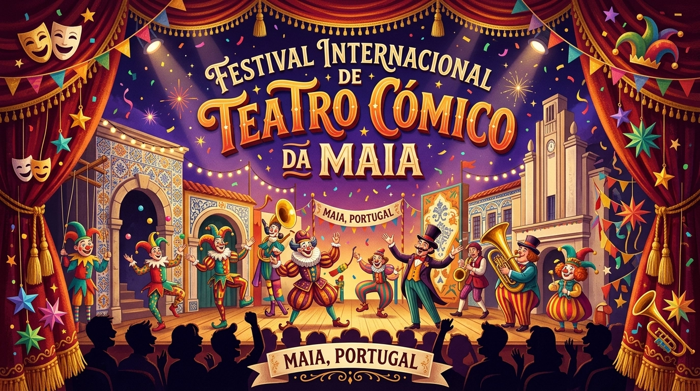 Festival Internacional de Teatro Cómico da Maia 2026–2027 – Komödientheater in Maia