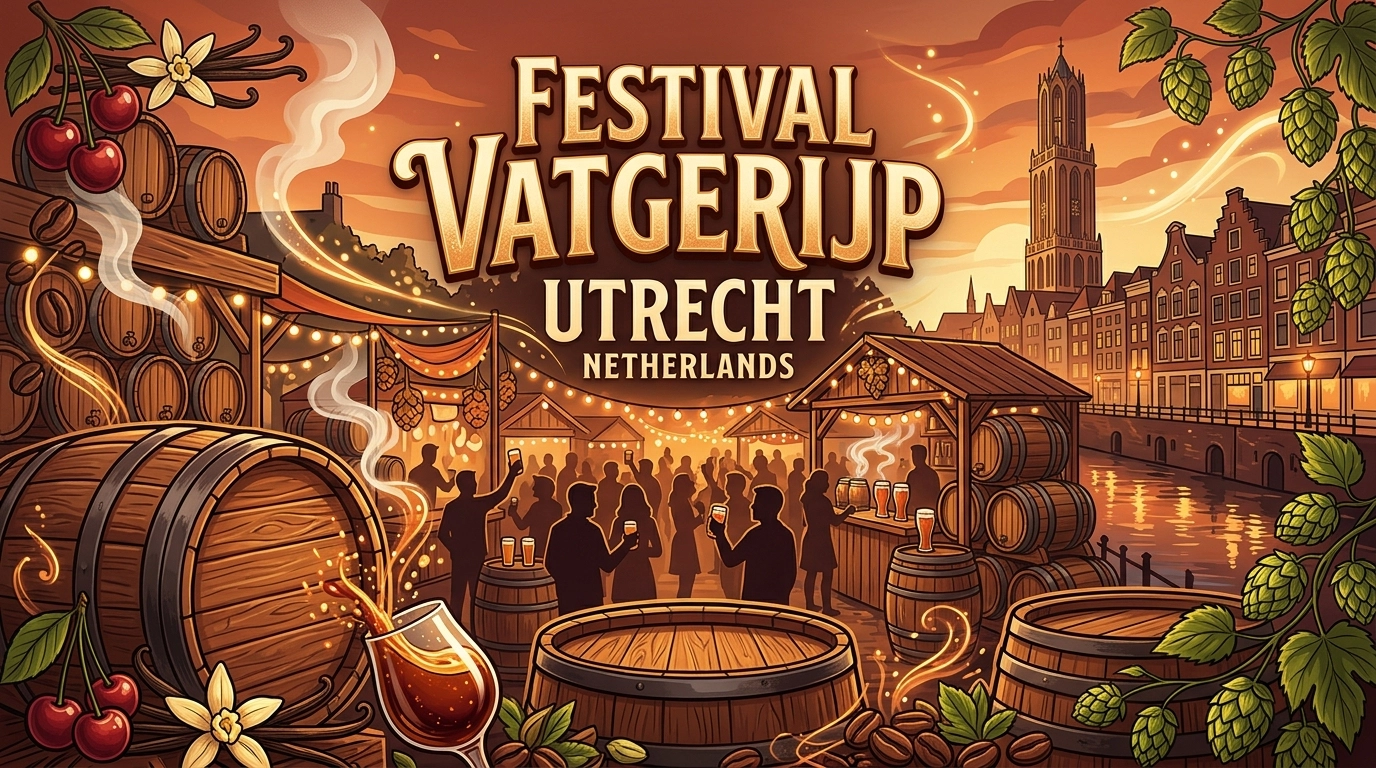 Festival Vatgerijpt 2027 – Fassgereifte Biere in Utrecht