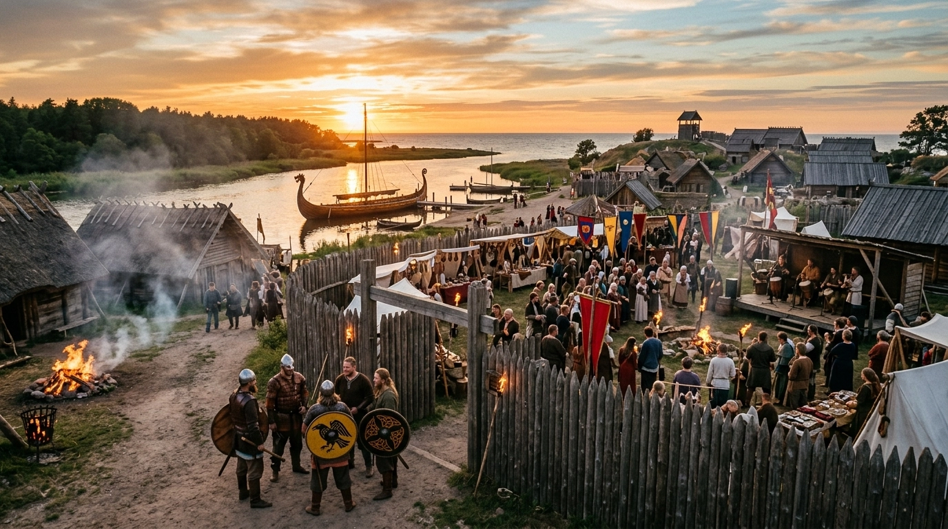 Festiwal Słowian i Wikingów 2027: Wikingerfest auf der Insel Wolin