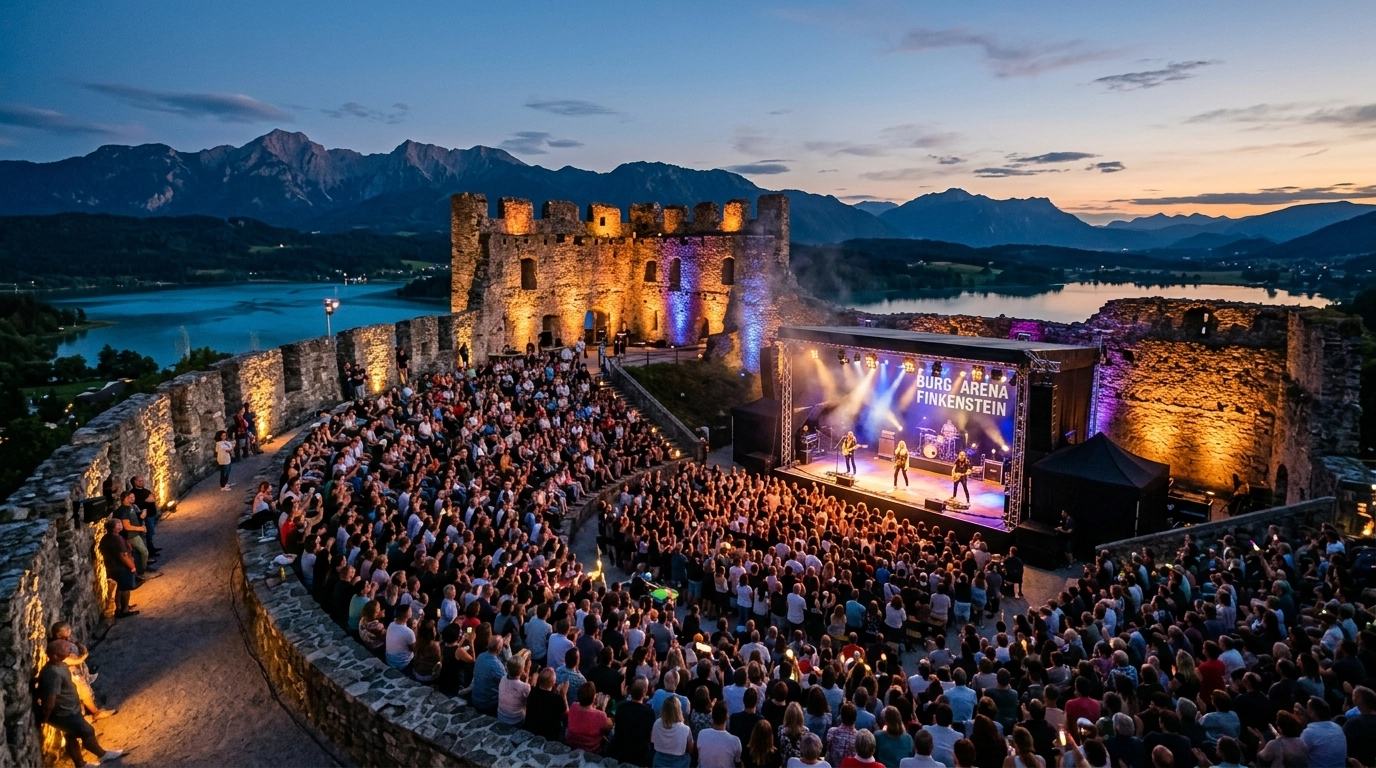 Festspiele Burgarena Finkenstein 2027 in Finkenstein (Österreich) – Open-Air Konzerte & Programm