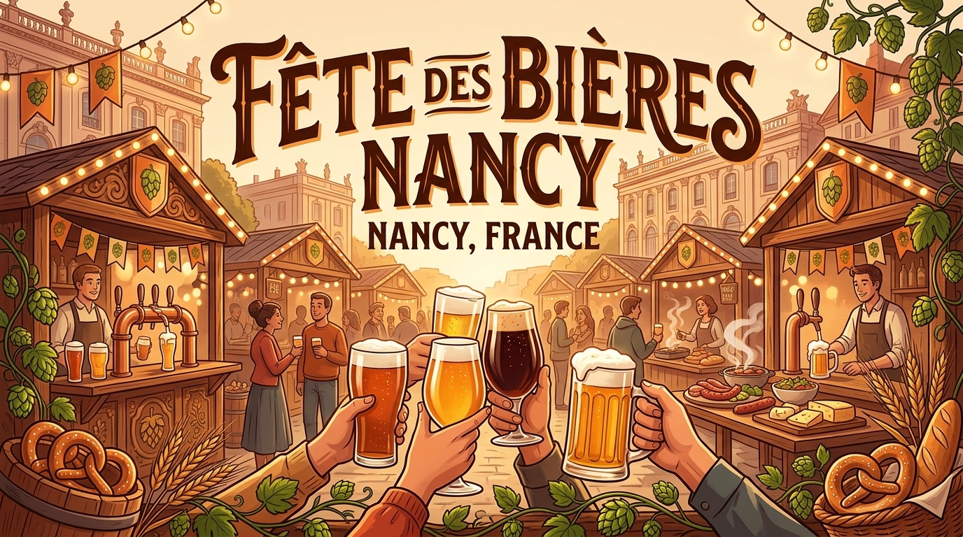Fête des Bières Nancy 2027 – Bierfestival Parc Expo Termine & Preise