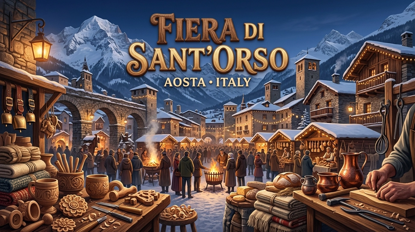 Fiera di Sant’Orso 2027 – Alpen-Handwerksmesse in Aosta
