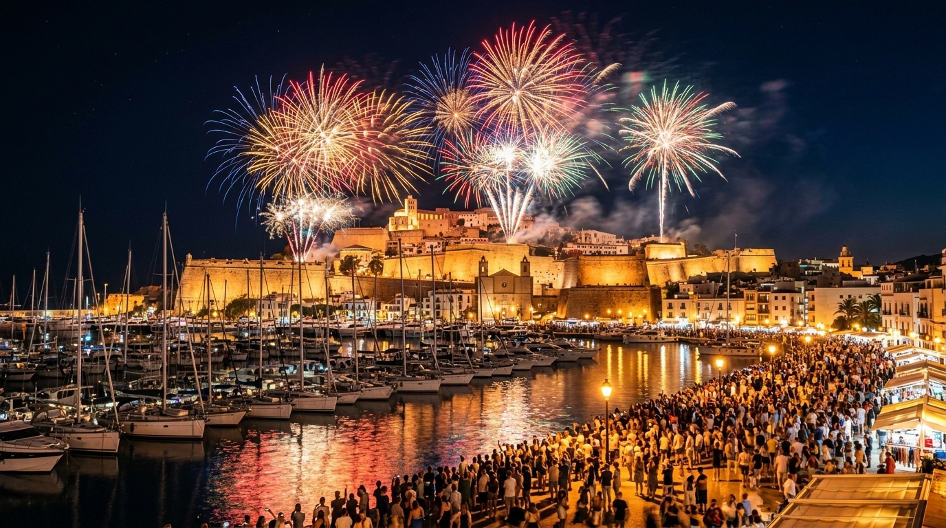 Fiestas de la Tierra 2027: Volksfest in Ibiza Stadt