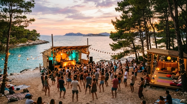 Flows Festival 2027: Elektronische Musik und Wellness auf Ugljan