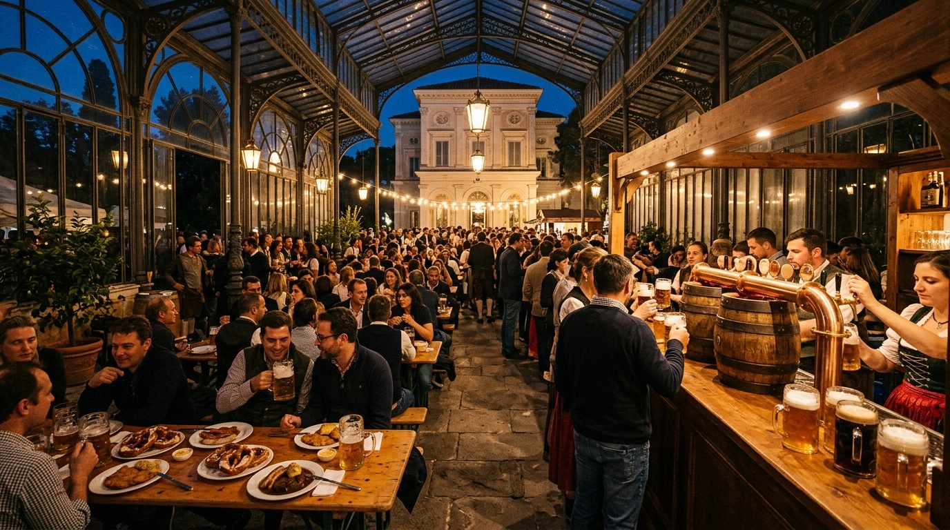 FrankenBierFest 2027 – Authentische Franconia-Biere in der Limonaia Villa Torlonia