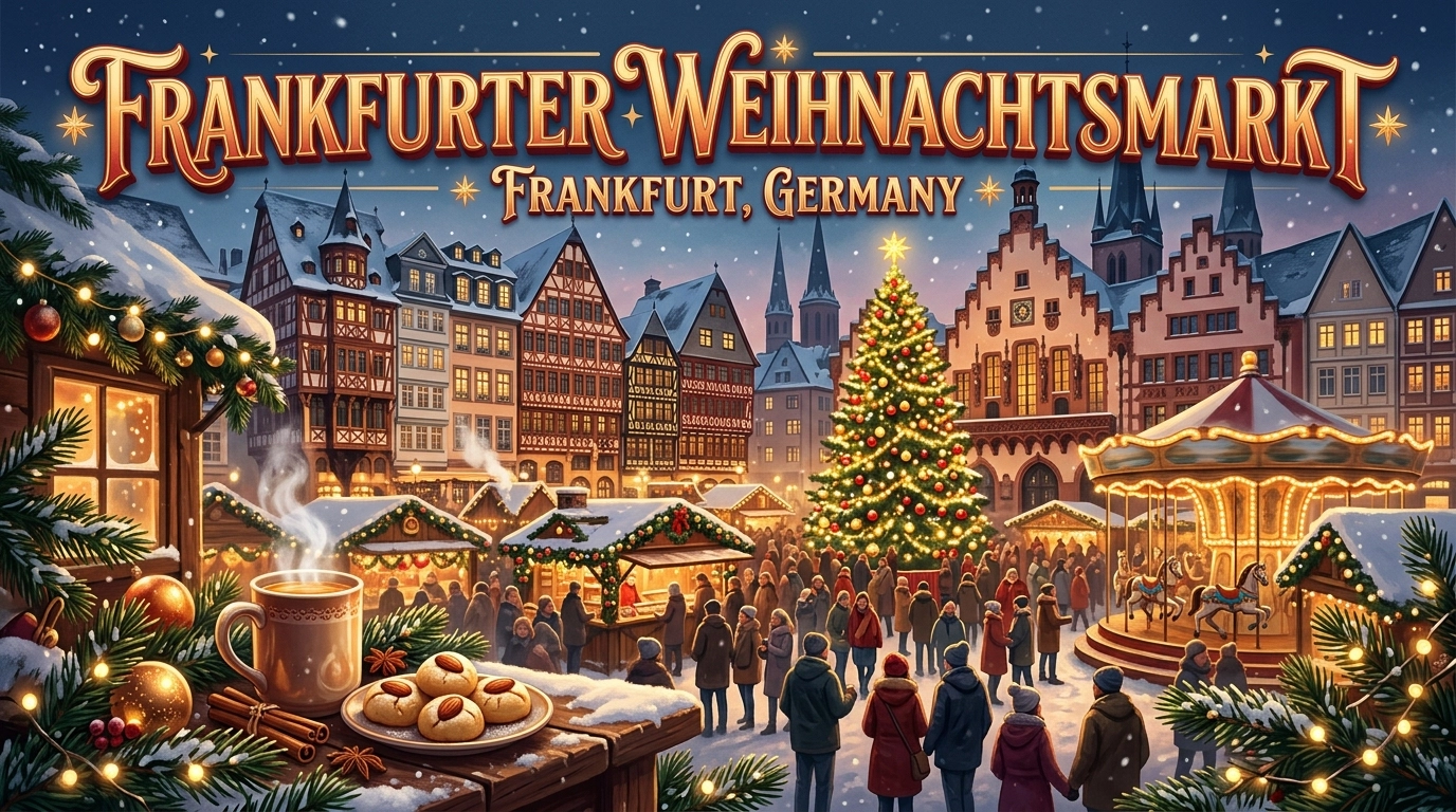 Frankfurter Weihnachtsmarkt 2026 – Tradition am Römerberg