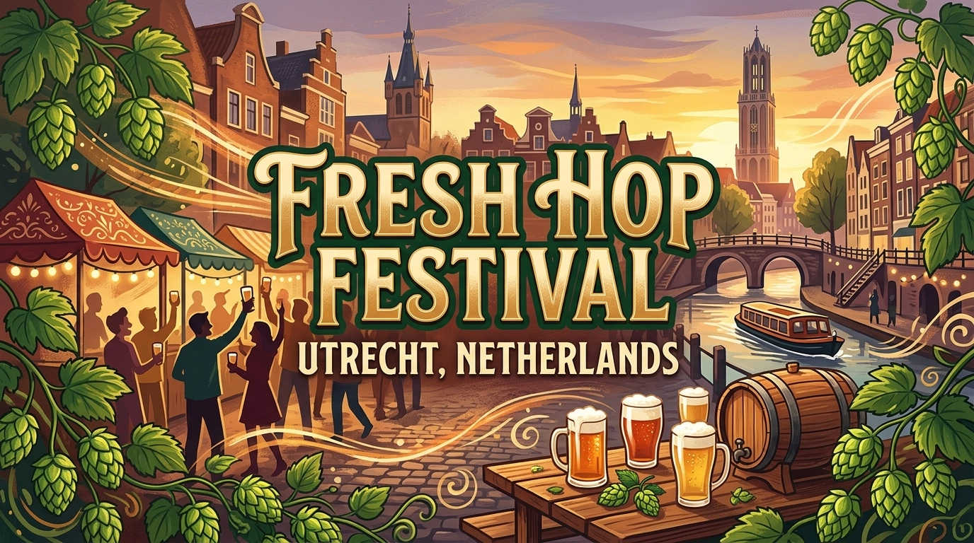 Fresh Hop Festival 2026 in Utrecht (Niederlande) – Frische Hopfenbiere, Termine & Tipps