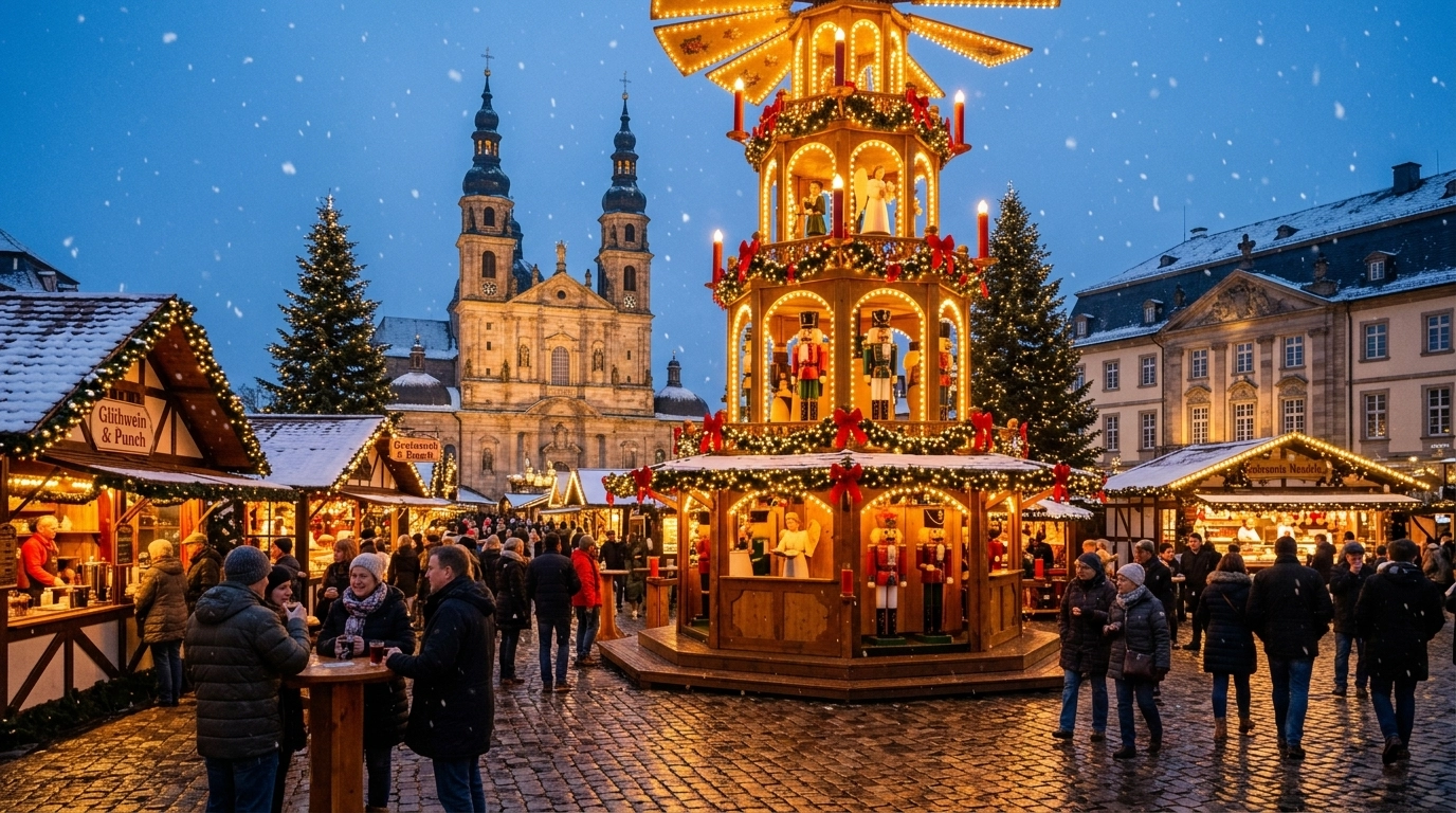 Fuldaer Weihnachtsmarkt in Fulda (Hessen) 2026: Termine, Programm und Eintritt