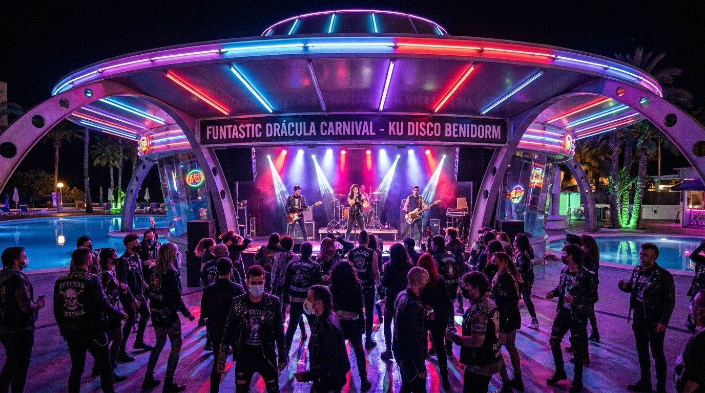 Funtastic Drácula Carnival 2026 in Benidorm (Spanien) – Garage Punk & Horror Rock Festival
