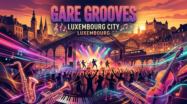 Gare Grooves 2027 in Luxembourg City (Luxemburg) – Kostenlose Open-Air-Konzerte