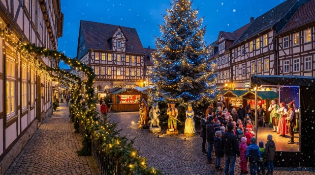 Geraer Märchenmarkt 2026: Weihnachten voller Märchenfiguren